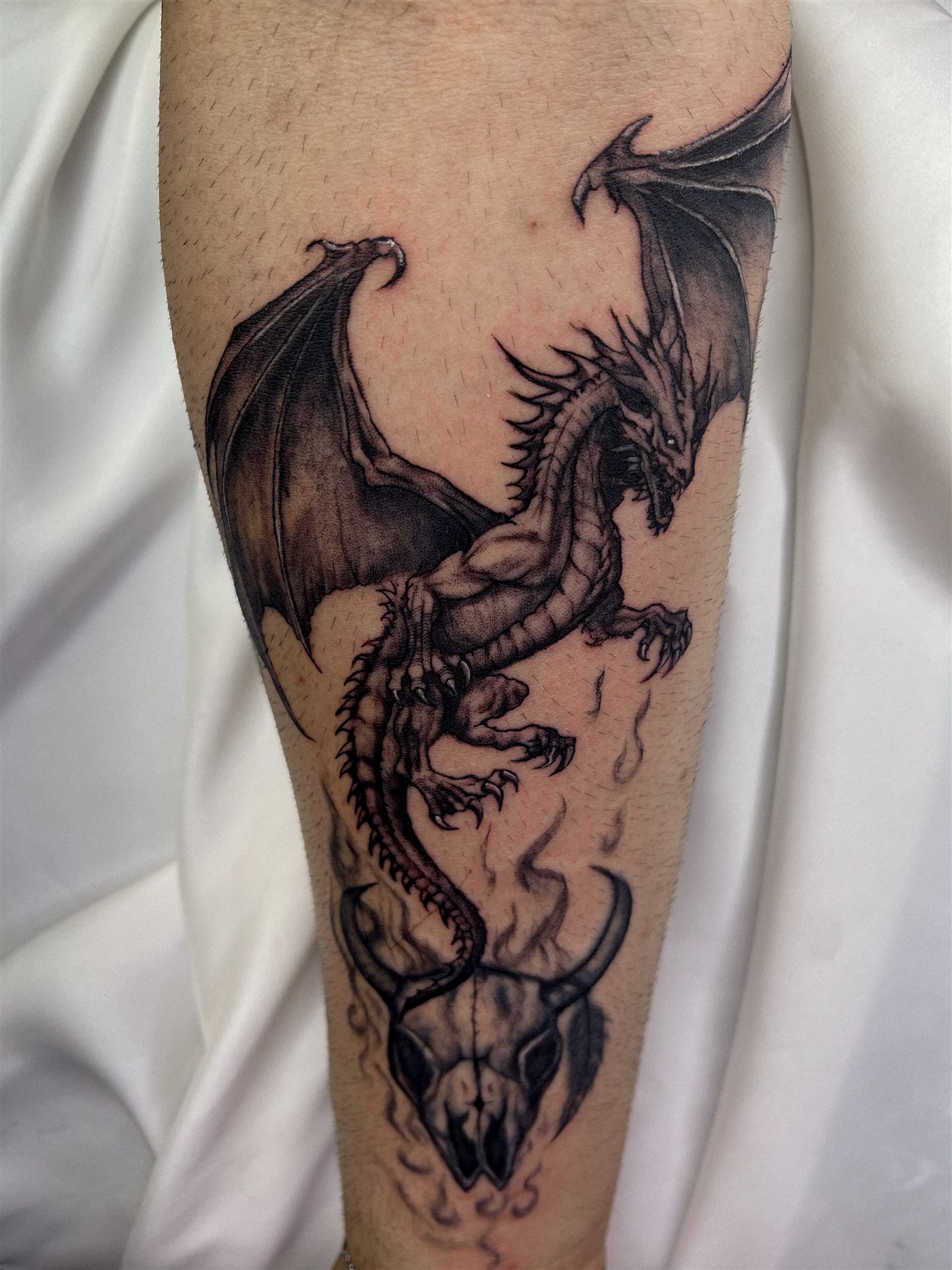Blackwork Çalışma — Blackwork dövme, S.O.S Tattoo Çanakkale